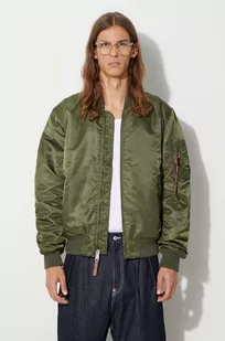 Alpha Industries kurtka bomber MA-1 VF 59 męski kolor zielony przejściowa - Kurtki męskie - miniaturka - grafika 1