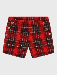 Guess Szorty materiałowe J2BD03 WF040 Czerwony Regular Fit - Spodenki damskie - miniaturka - grafika 1