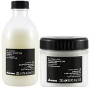 Davines OI Zestaw do każdego rodzaju włosów | szampon 280ml + odżywka 250ml