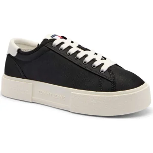 Tommy Jeans Tenisówki CANVAS - Trampki damskie - miniaturka - grafika 1