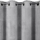 Zasłony - Zasłona EUROFIRANY Agis 140 x 250 cm Srebrny - miniaturka - grafika 1