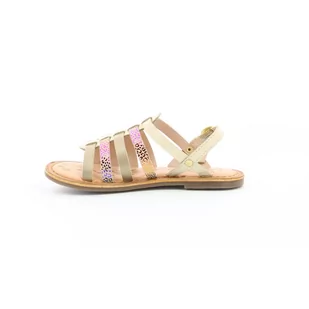 Sandały dziewczęce KICKERS DIXON - Buty dla dziewczynek - miniaturka - grafika 3