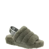 Kapcie damskie - UGG Wełniane obuwie domowe Fluff Yeah Slide - miniaturka - grafika 1