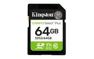 Karty pamięci - Kingston Technology Canvas Select Plus Gen3 64 GB SD UHS-I Klasa 10 SDS3/64GB - miniaturka - grafika 1