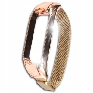 STALOWA BRANSOLETA PASEK DO XIAOMI MI BAND 5 - Akcesoria do smartwatchy - miniaturka - grafika 1