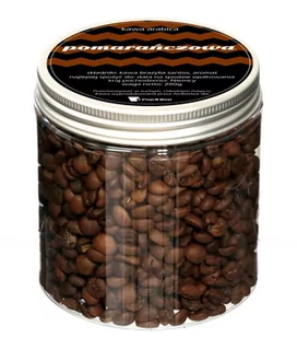 Kawa Arabica ziarnista smakowa CUP&YOU, pomarańczowa, 200 g - Kawa - miniaturka - grafika 1