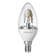 Żarówki LED - E14 3,5W 828 LED Crystal świeca, przezroczysta - miniaturka - grafika 1