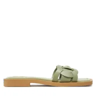 Klapki i japonki damskie - Klapki HOFF San Remo 12444002 Zielony - miniaturka - grafika 1