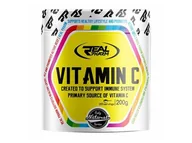 Witaminy i minerały dla sportowców - Real Pharm Witamina C, 200 g , truskawka-malina - miniaturka - grafika 1
