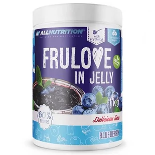 Allnutrition Frulove In Jelly Blueberry 1000G - Konfitury, marmolady, powidła - miniaturka - grafika 1