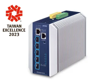 PLANET Industrial Layer 3 5-Port Zarządzany L3 10G Ethernet - Routery - miniaturka - grafika 1