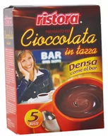 Kakao i czekolada - Ristora Czekolada na gorąco Bar Densa 5x25g - saszetki - miniaturka - grafika 1