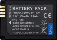 Akumulatory do aparatów dedykowane - Akumulator Extra Digital SAMSUNG BP1900 baterija, 1860mAh - miniaturka - grafika 1