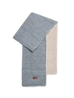 Apaszki i szaliki męskie - Bickley + Mitchell Męskie gofry dzianinowa damska szalik z podszewką miś 2055-02-9-32, indygo melee, jeden rozmiar, Indigo MELEE, jeden rozmiar - miniaturka - grafika 1