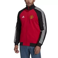 Kurtki męskie - adidas Mufc 21 Ant Jk Kurtka Męska, Real Red/Black, M - miniaturka - grafika 1