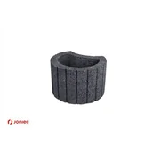 Donice - Gazon MOONFLOR DM grafit 30 x 40 x 25 cm - miniaturka - grafika 1