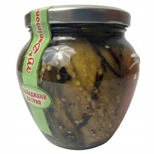 Bakłażan grillowany w oleju słonecznikowym z przyprawami - Pasztet i przetwory mięsne - miniaturka - grafika 1