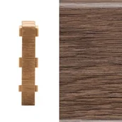 Listwy przypodłogowe - Arbiton Łącznik do listwy LARS (2 sztuki) wood wenge - miniaturka - grafika 1