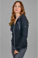 Akcesoria jeździeckie - Harcour Bluza damska rozpinana SWAI AW 22/23 - black - miniaturka - grafika 1