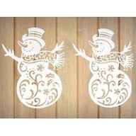 Podręczniki dla szkół podstawowych - Dekoracja piankowa bałwanek - miniaturka - grafika 1