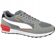 Buty sportowe męskie - Puma Graviton 380738 49 Buty Męskie Sportowe Lekkie Szare Do Biegania - miniaturka - grafika 1