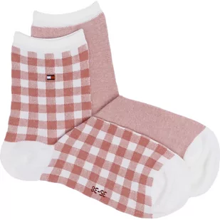 Tommy Hilfiger Skarpety 2-pack BIRDSEYE GINGHAM - Skarpetki damskie - miniaturka - grafika 1