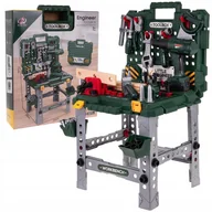 Zabawy w naśladowanie dorosłych - Warsztat Małego Majsterkowicza 2w1 + Akcesoria - miniaturka - grafika 1