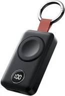 Powerbanki - Powerbank kieszonkowy brelok 2000mAh 3W do Apple Watch czarny Powerbank kieszonkowy brelok 2000mAh 3W do Apple Watch czarny - miniaturka - grafika 1