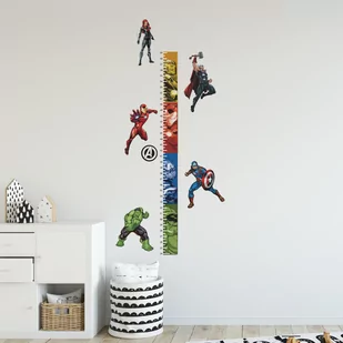 MIARKA WZROSTU AVENGERS RMK5198GC - Naklejki na ścianę - miniaturka - grafika 1
