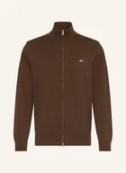 Swetry damskie - Gant Kardigan braun - miniaturka - grafika 1