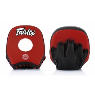 Fairtex Łapy Tarcze Tajskie FMV14 Black/Red - Tarcze i łapy - miniaturka - grafika 1