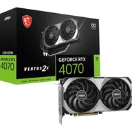 Karty graficzne - MSI GeForce RTX 4070 VENTUS 2X OC 12GB GDDR6 - miniaturka - grafika 1