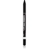 Kredki do oczu - Rimmel London London Scandal Eyes Kajal 24HR kredka do oczu 1,3 g dla kobiet 001 Black - miniaturka - grafika 1