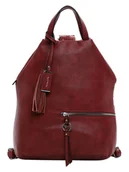 Plecaki - Tamaris Plecak "Nele" w kolorze ciemnoczerwonym - 34 x 32 x 20 cm - miniaturka - grafika 1