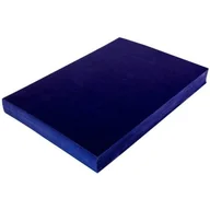 Okładki do laminatorów i bindownic - Okładka kartonowa do bindowania DELTA A4 NATUNA granatowa skóropodobna (100szt) - miniaturka - grafika 1