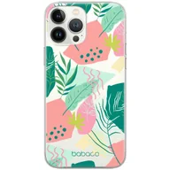Etui i futerały do telefonów - Etui do Apple IPHONE 5/5S/SE Rośliny 010 Babaco Nadruk częściowy Przeźroczysty - miniaturka - grafika 1