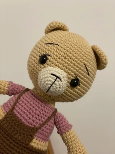 Miś Bruno przytulanka - prezent dla dziecka - Maskotki i pluszaki - miniaturka - grafika 1