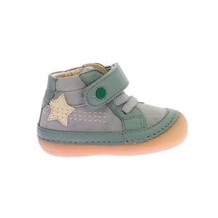 KICKERS Chłopiec Unisex Kinder SOKISTIC Botki, Gwiazda Zielona, 26 EU, Gwiazda zielona, 26 EU - Botki damskie - miniaturka - grafika 1