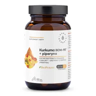 Witaminy i minerały - Aura Herbals Kurkuma BCM-95 + piperyna suplement diety 60 kaps. - miniaturka - grafika 1