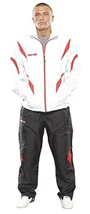 TopTen Dres fitness "Premium Quality" z czarnymi spodniami - rozm. XL = 190 cm, biało-czerwony - Koszulki i topy damskie - miniaturka - grafika 1