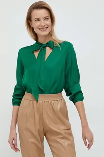 Bluzki damskie - GAP bluzka damska kolor zielony - Gap - grafika 1