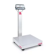 Wagi specjalistyczne - OHAUS Defender 5000 D52P150RQDV3-M, 60/150kg, 20/50g, 610x610mm - waga elektroniczna stołowa platformowa - miniaturka - grafika 1