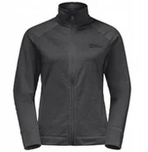 Kurtki i kamizelki sportowe damskie - Jack Wolfskin Waldsee Jkt W 1710711-6000 Czarne XS - miniaturka - grafika 1