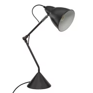 Lampy stojące - Atmosphera Lampa na biurko AUDE metalowa 62 cm kolor czarny - miniaturka - grafika 1