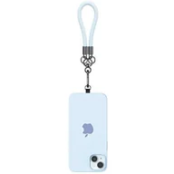 Części serwisowe do telefonów - USAMS Uniwersalna smycz do telefonu 30cm niebieski/blue ZB283GS02 (US-ZB283) - miniaturka - grafika 1