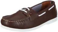 Buty dla chłopców - Tommy Hilfiger Półbuty chłopięce MARK 2A, brązowy - Brązowy Dark Brown 201-29 EU - miniaturka - grafika 1