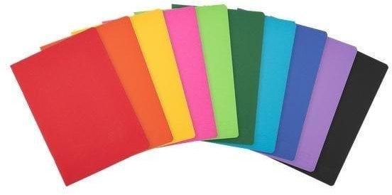 Herlitz Zeszyt A5/60K linia z marginesem Rainbow 10szt