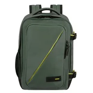 Plecaki - Plecak AMERICAN TOURISTER Take2Cabin S Zielony - miniaturka - grafika 1