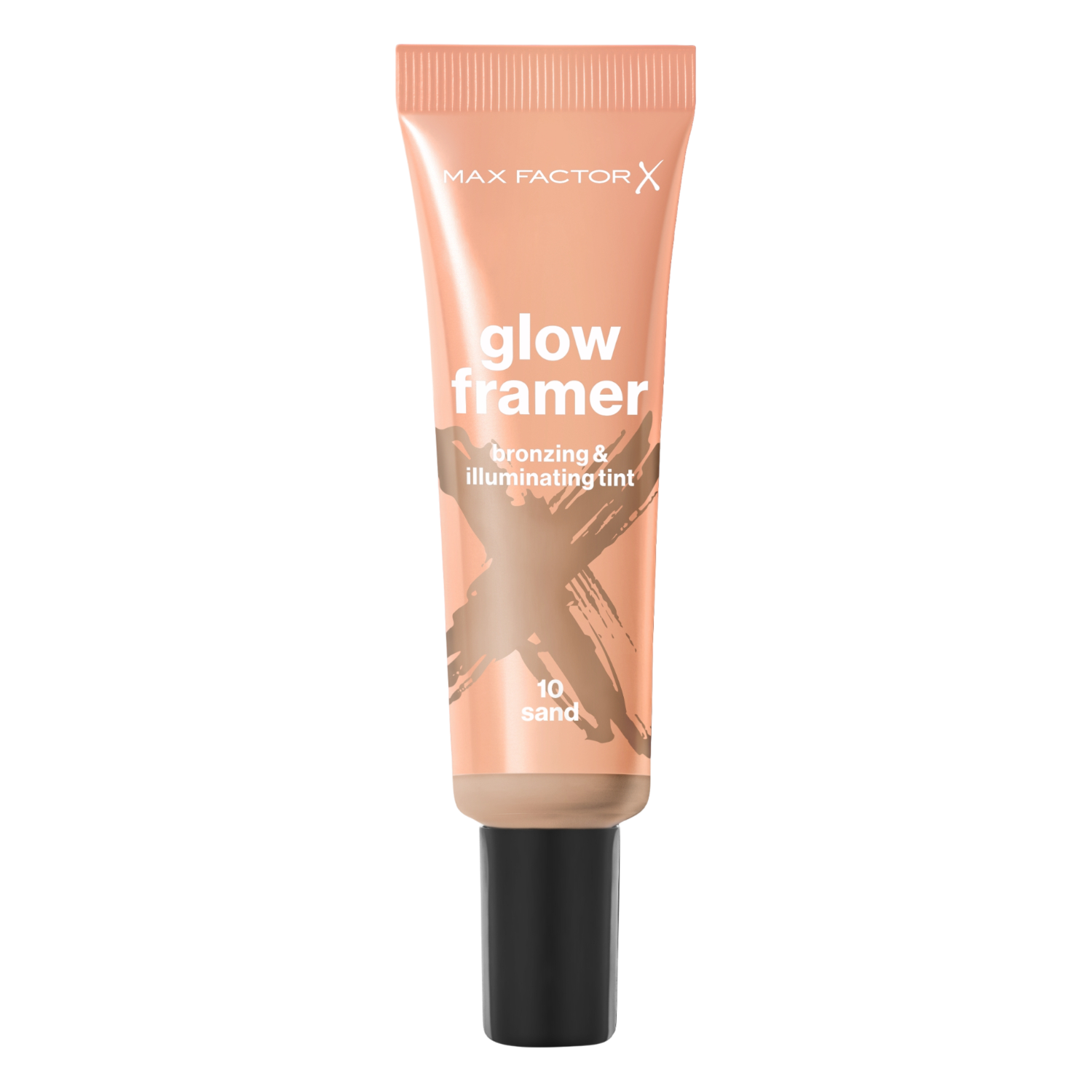 Max Factor Miracle Pure Glow Framer Rozświetlający podkład-tint do twarzy, 10 Sand