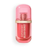 Róże do policzków - Makeup Revolution Superdewy Blush Burst Róż do Policzków Watermelon Pop Coral - miniaturka - grafika 1